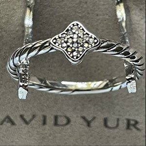 David Yurman Cable Collectibles Quatrefoil Stack Ring